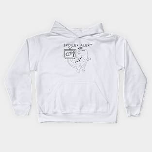 Spoiler alert Kids Hoodie